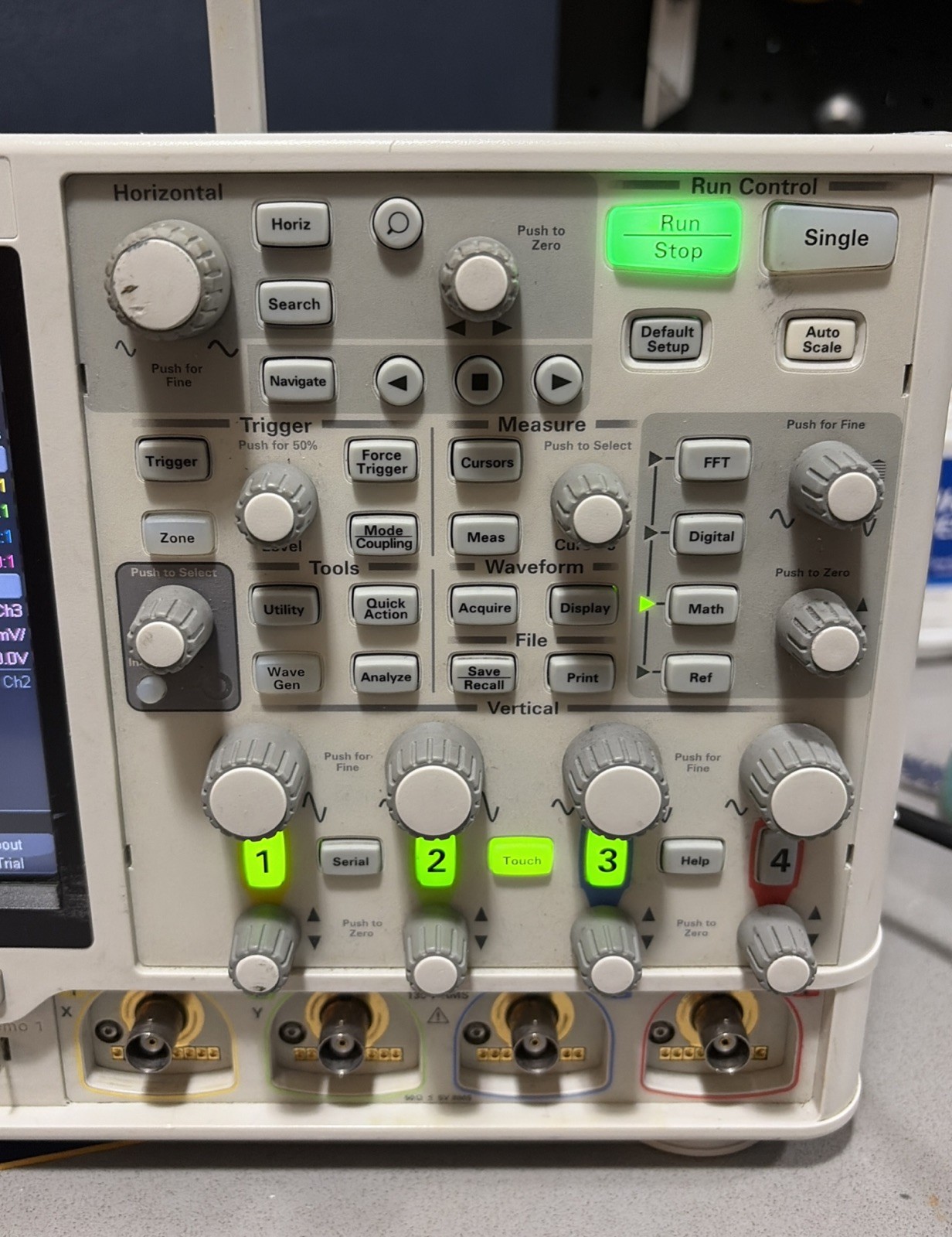 Keysight Agilent MSOX3034T 350MHz, 4+16Ch, 5GSa/s Mixed Signals Oscilloscope