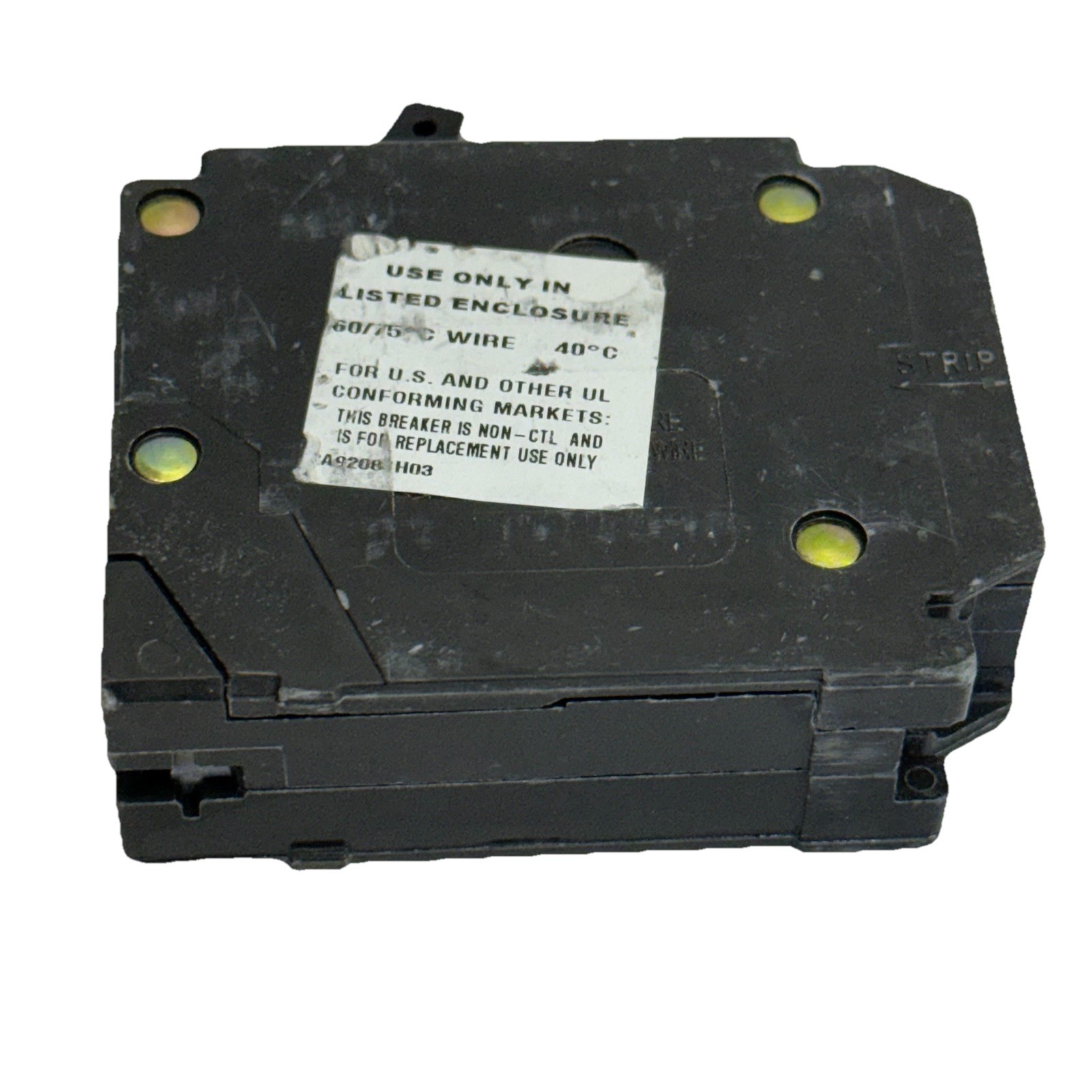 EATON BR2020 MOLDED CASE CIRCUIT BREAKER 20A – 1PHASE – 120V