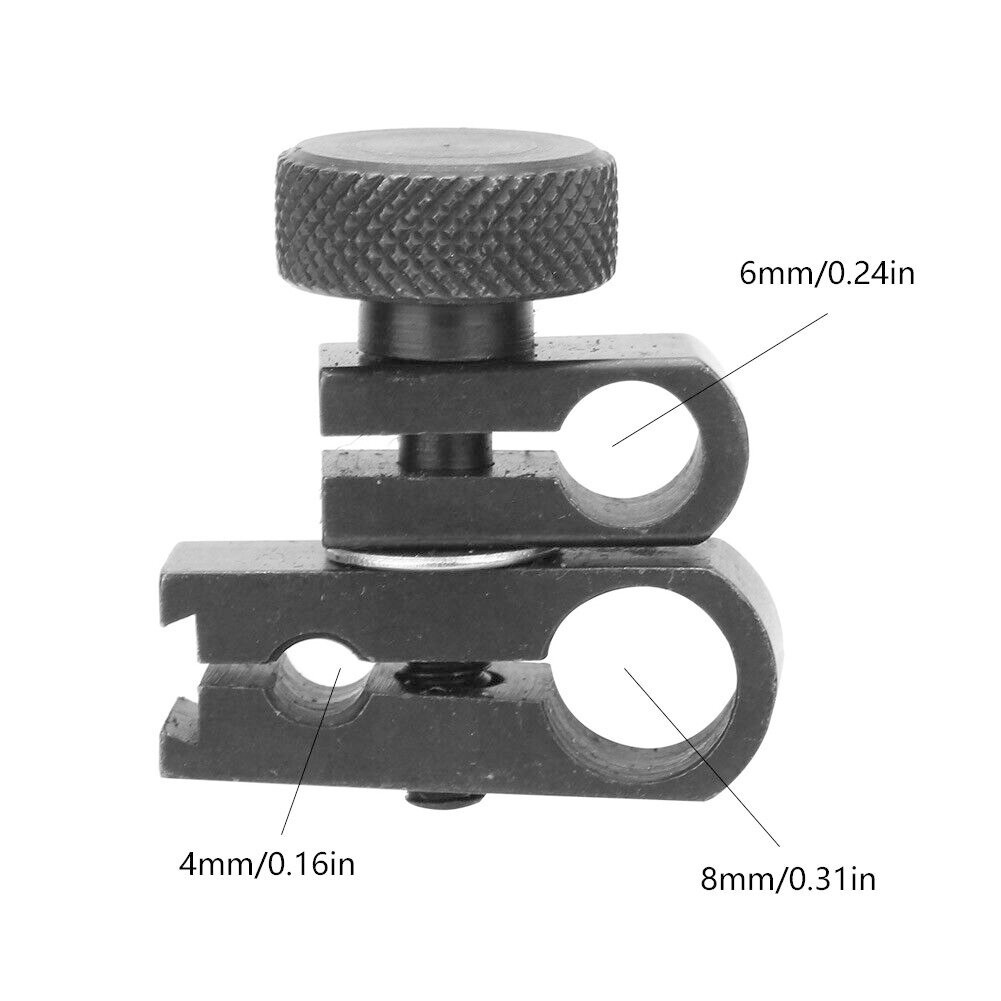 High Quality Brand New Chuck for dial Indicator 1 Pcs 4mm/0.16in 6mm/0.24in