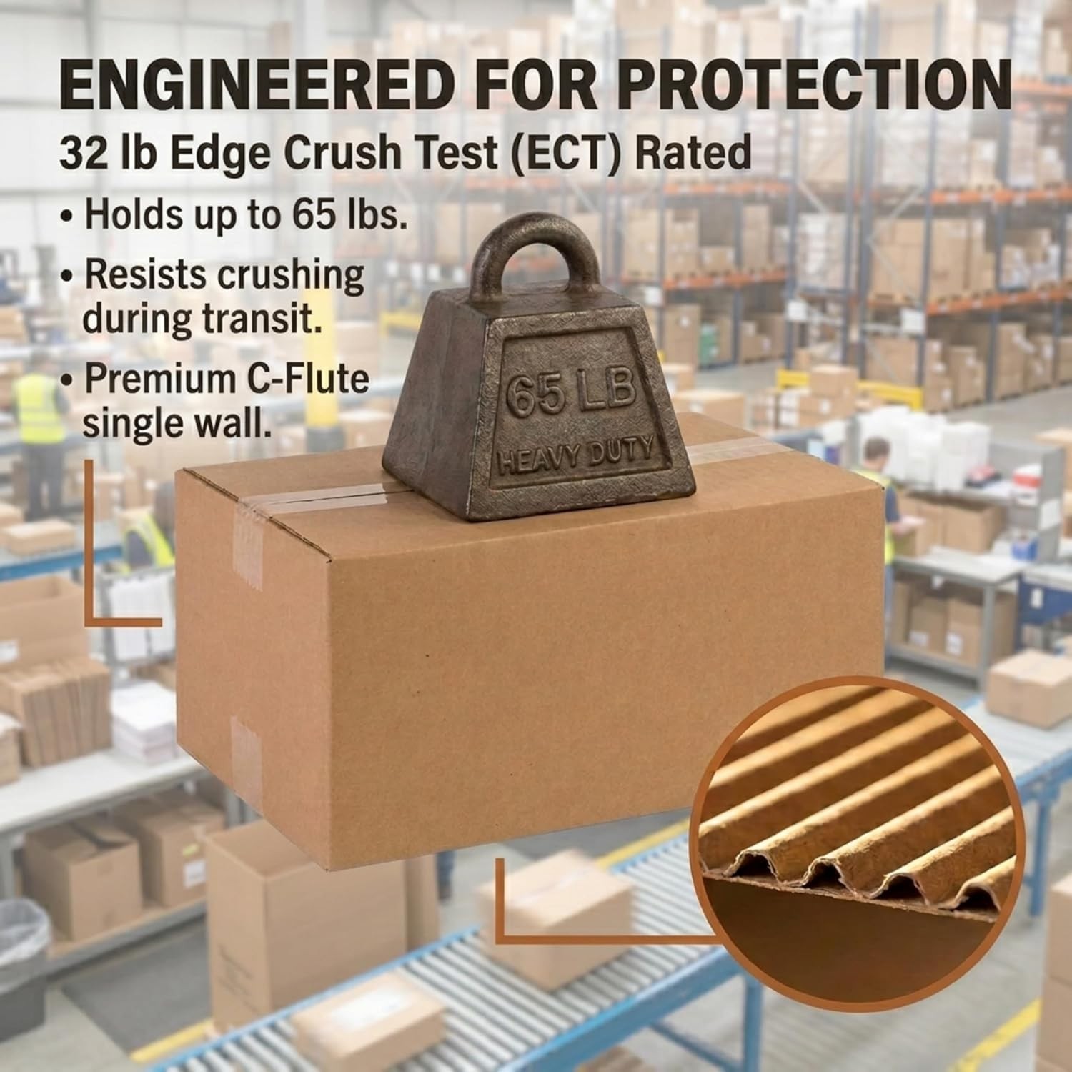 Small Shipping Boxes 12″L x 8″W x 6″H 25-Pack – Corrugated Cardboard Box for …