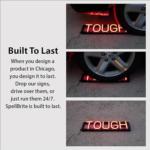 SpellBrite Custom LED Signs for Business – Bright, Long-Lasting, Durable