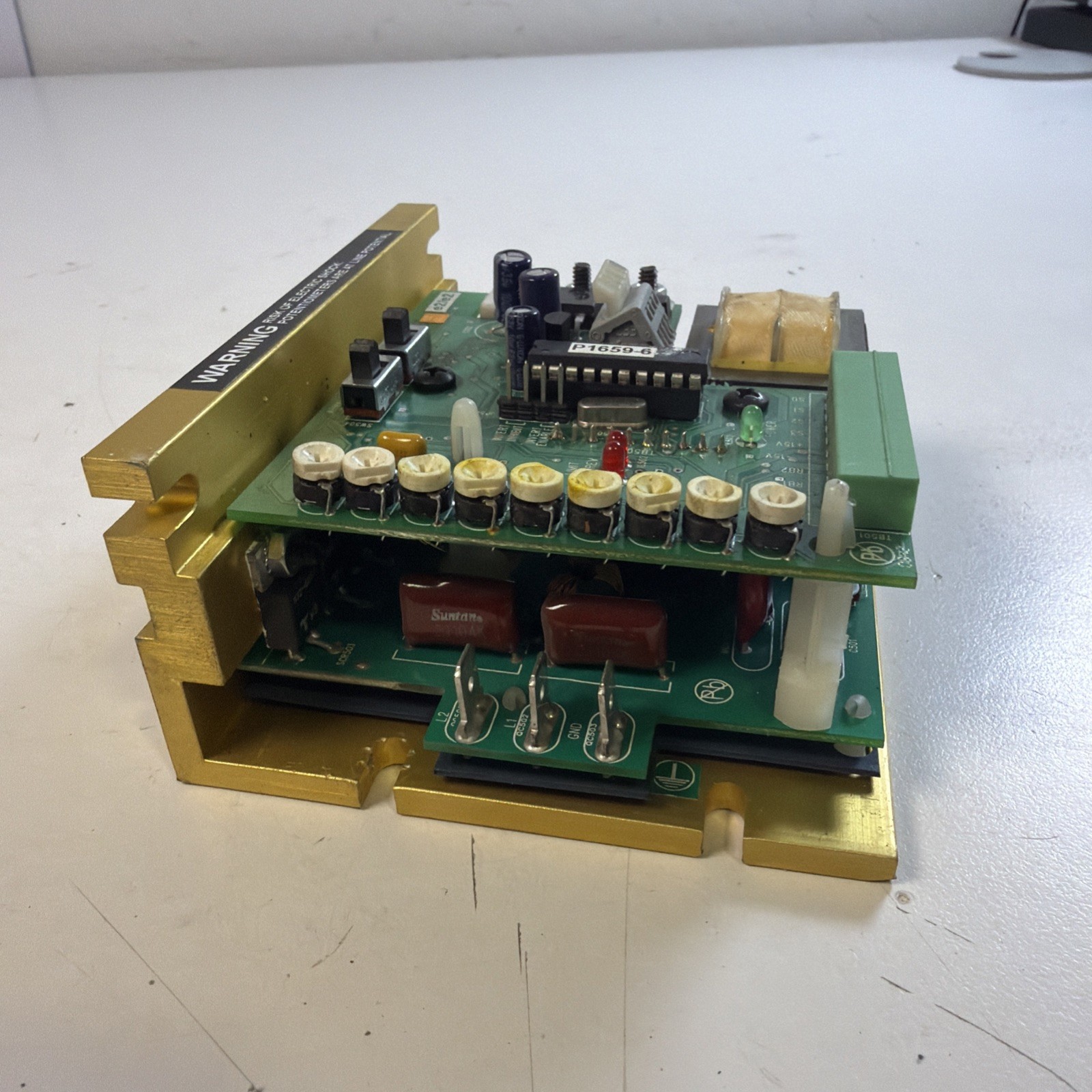 MINARIK PERMANENT MAGNET MOTOR 115V/230V 50/60HZ 1PH 7.5A RG60U