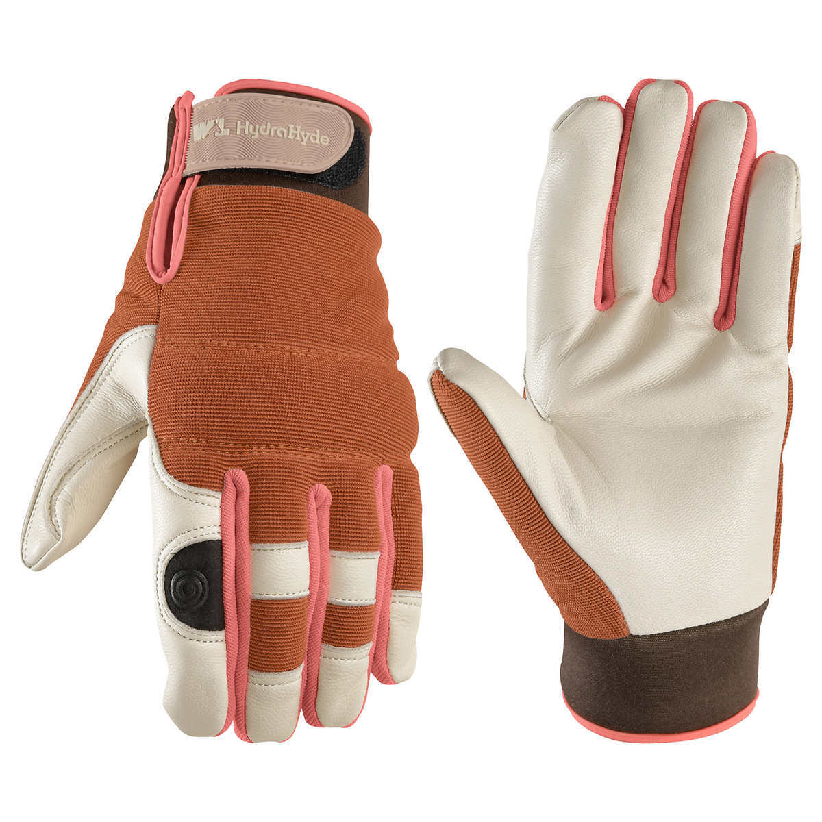 4 Pairs Wells Lamont Women’s HydraHyde Leather Work Gloves Select Size S M L