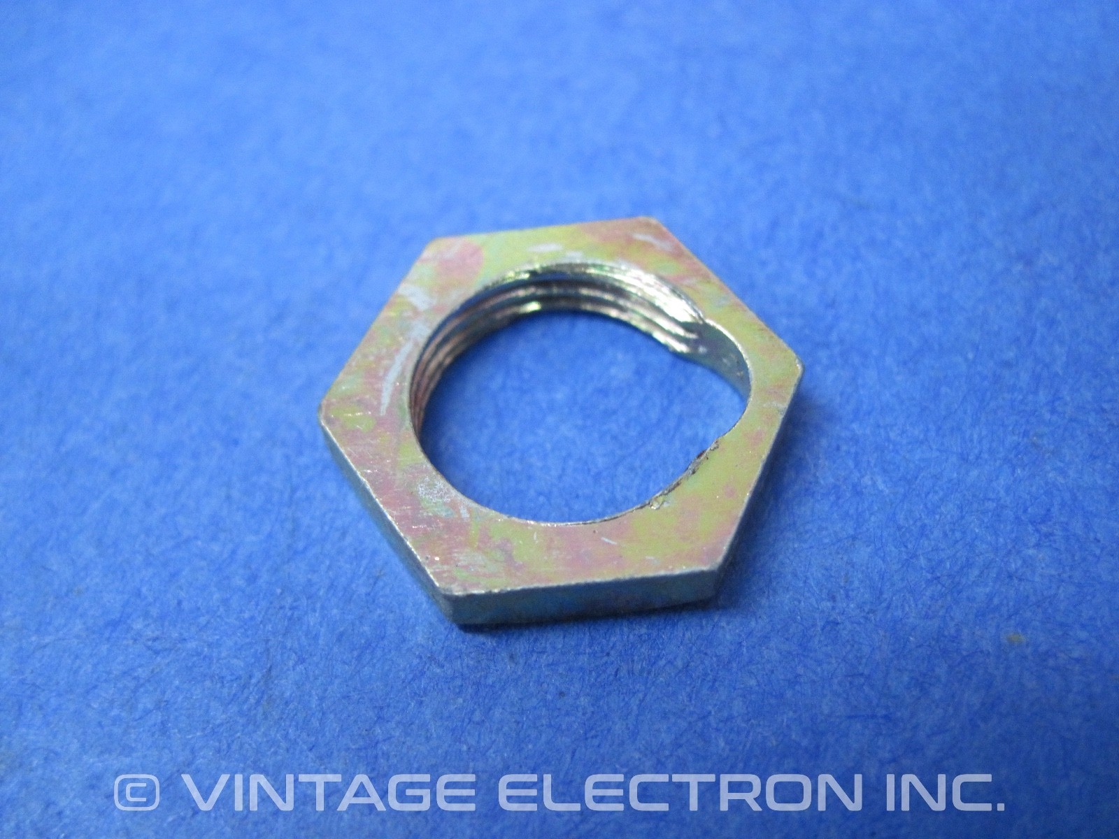 (2) – 1/2″-20 THIN Hex Nuts (w/Notch, Lock) – Zinc Steel ($1.90/lot) – 0.13″ THK