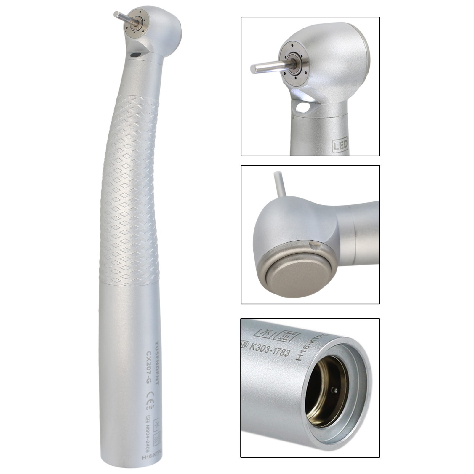 YUSENDENT Dental Fiber Optic High Speed Handpiece For KAVO MULTIflex LED Coupler