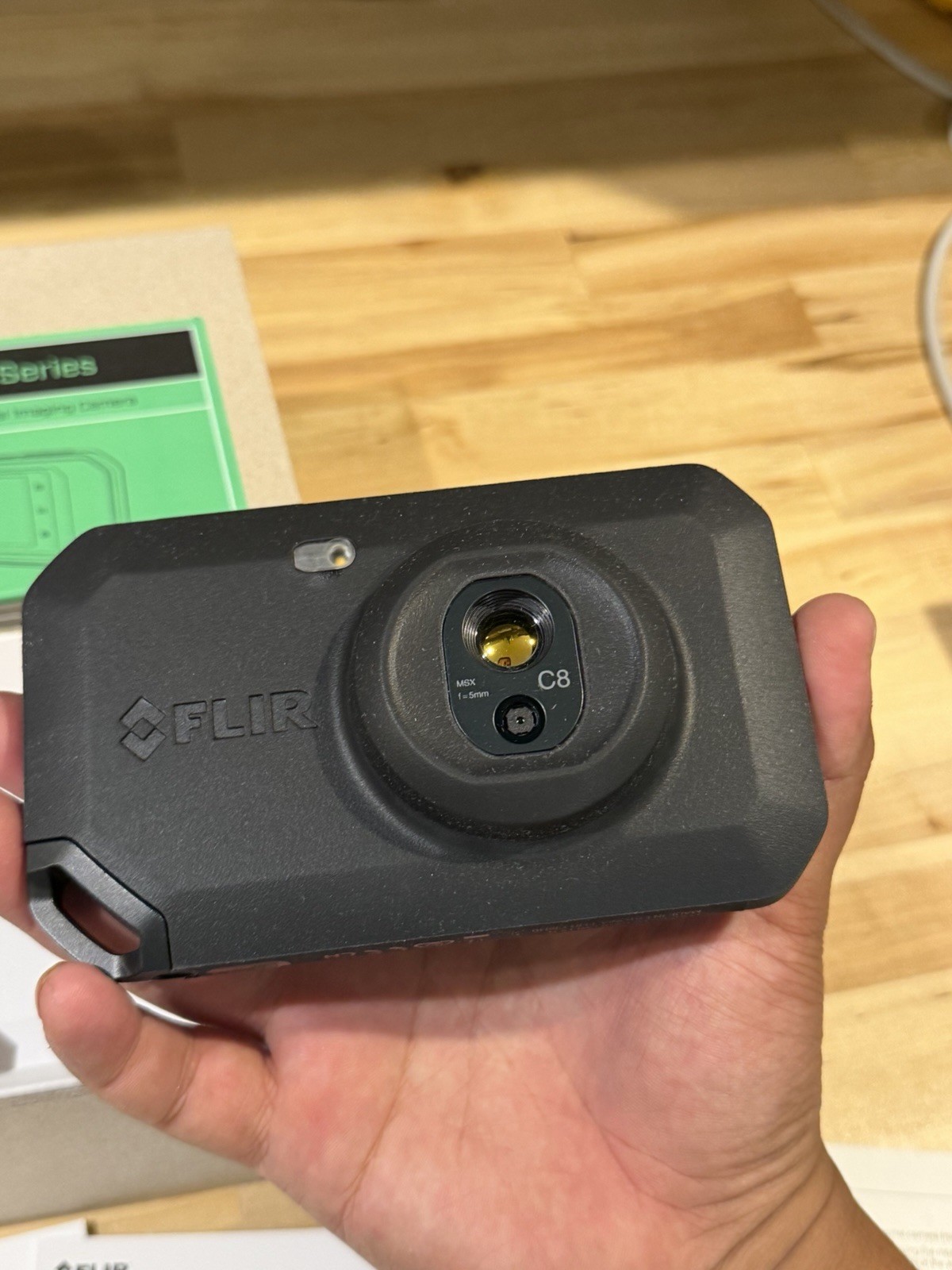 FLIR C8 320×240 COMPACT THERMAL CAMERA (CALIBRATED 2025) MFD 2025 / NEW SEALED