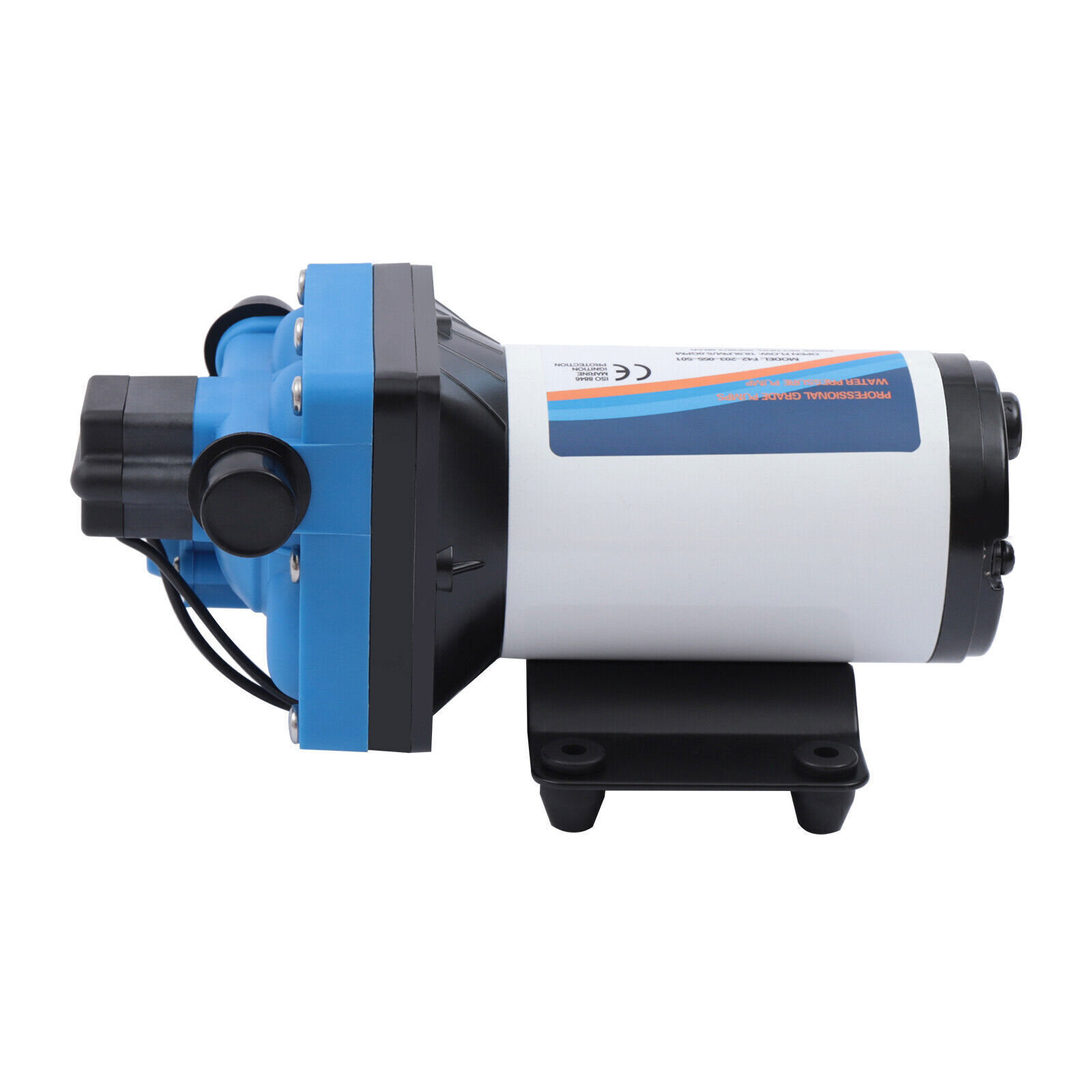 110V Self Priming Water Pressure Diaphragm Pump 55 PSI for Home/Caravan/Marine