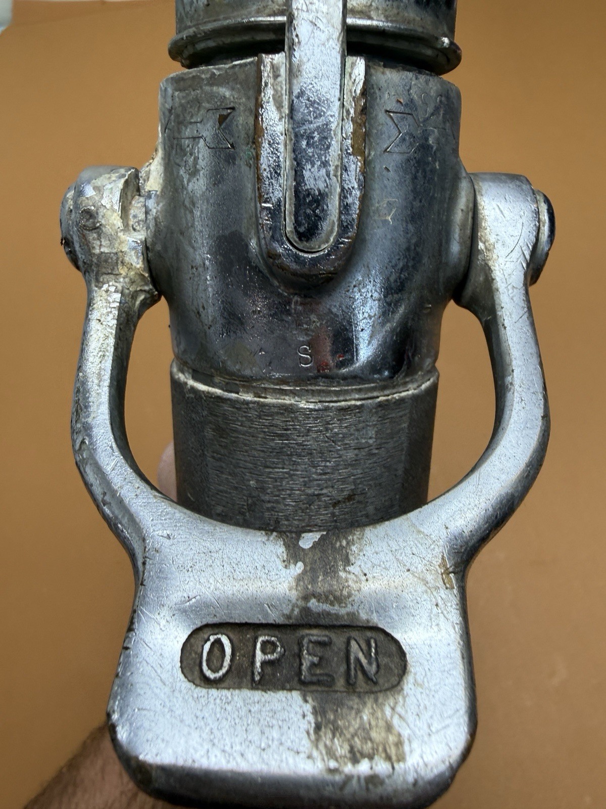 Elkhart Brass Fire Hose Nozzle 3 Position Pistol Grip