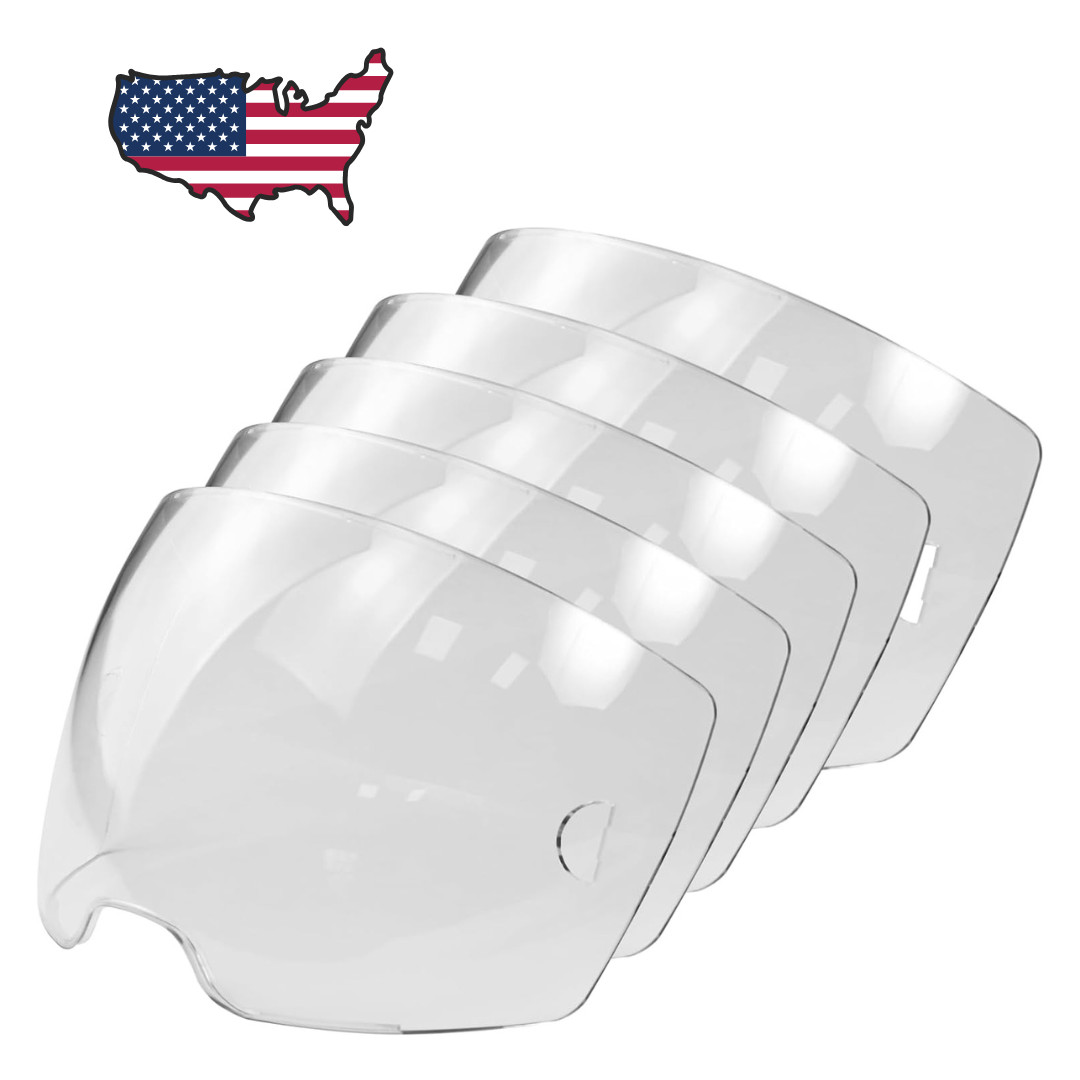 5 pack 0700000802 front lid lens compatible with esab sentinel a50 welding he
