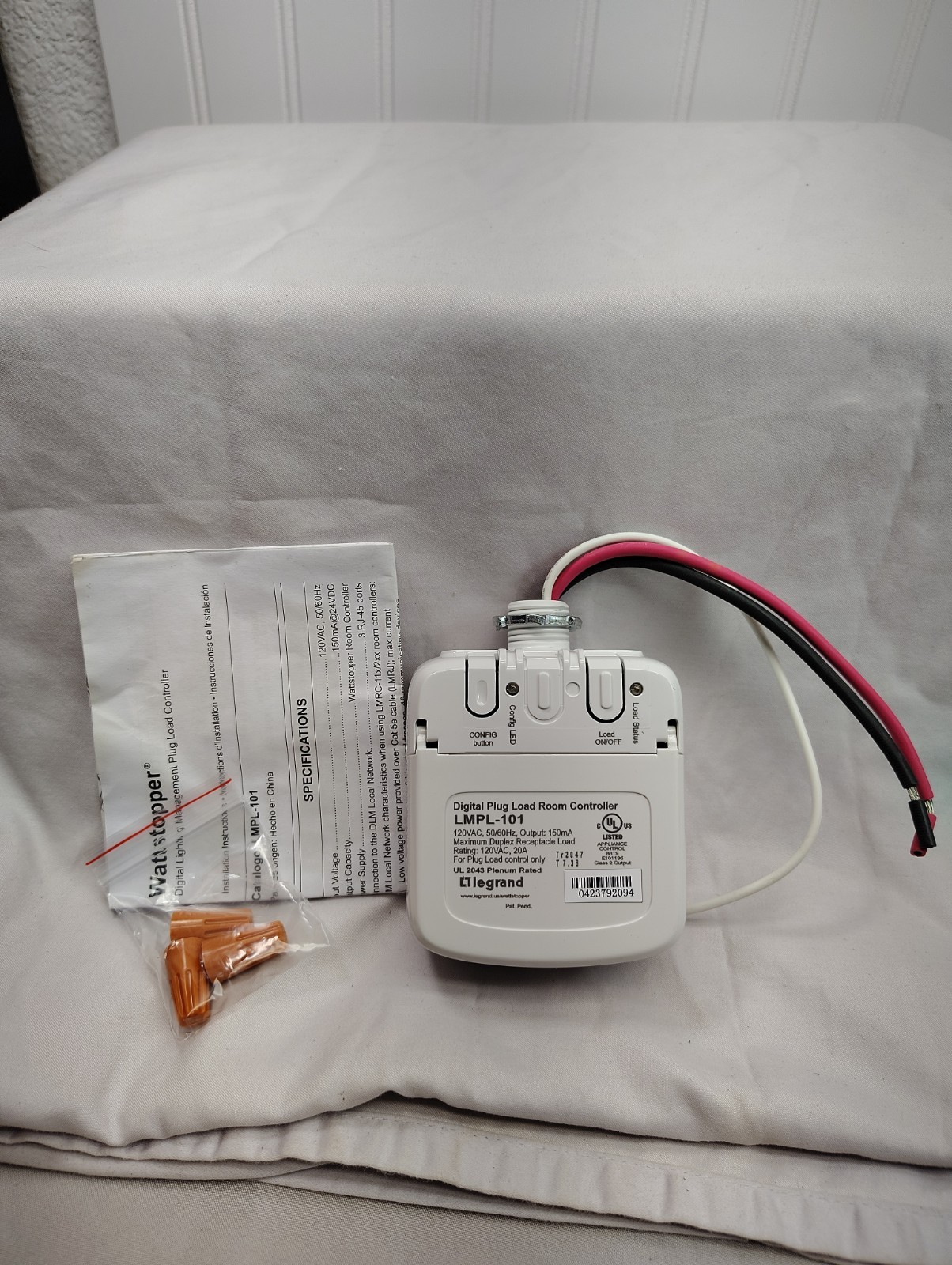 Wattstopper Legrand LMPL-101 Digital Plug Load Controller – Free Shipping