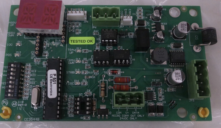 CE Electronics Elevator Display PI Controller Board CE3544B