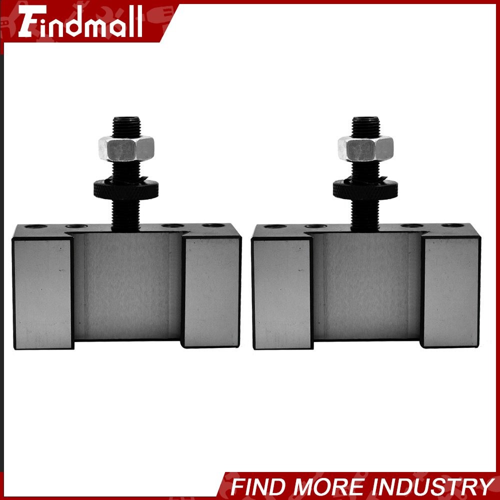 2Pcs AXA #1 250-101 XL Oversize Quick Change Tool Post Turning And Facing Holder