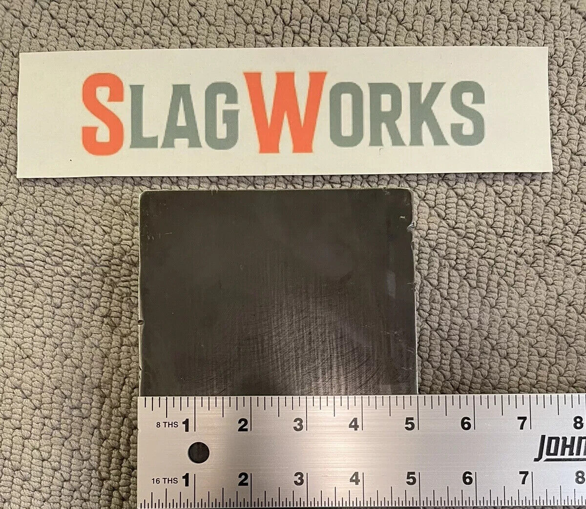 1/8x3x5 inch steel plate 3”x5” A36 Hot Roll Flat .125″ Thick (5 pcs.)