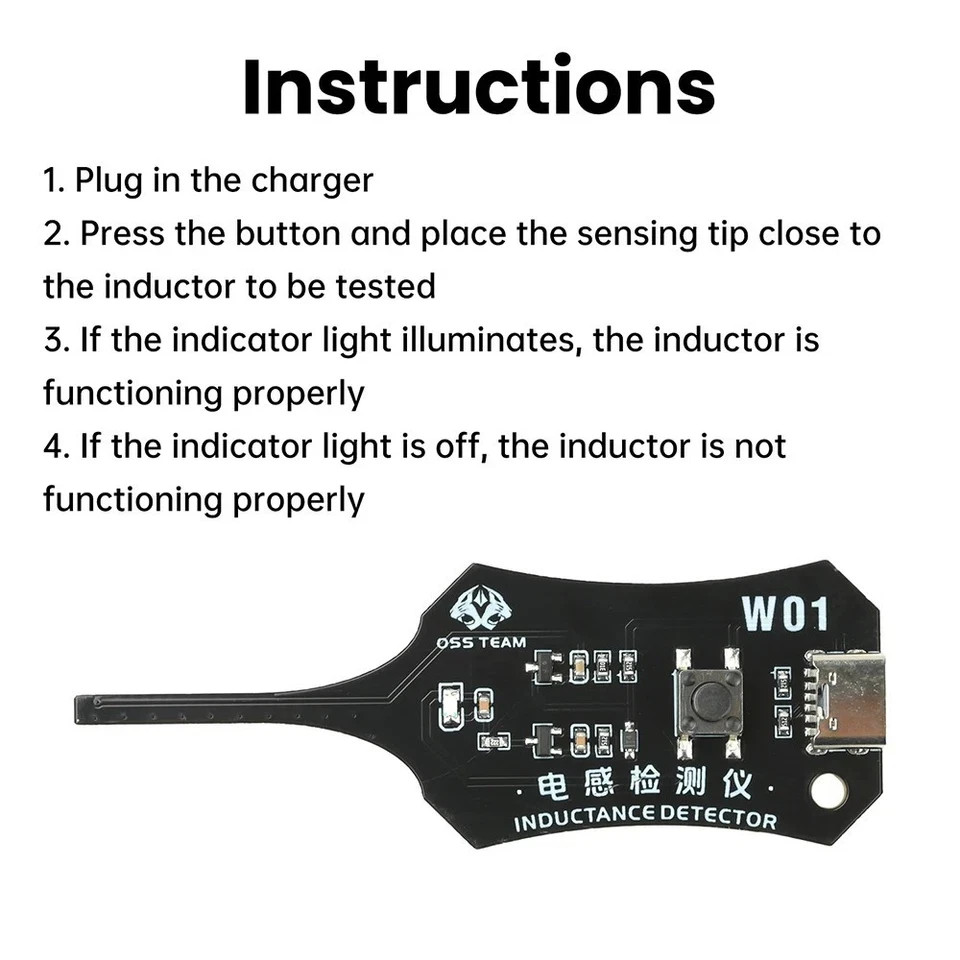 Universal Inductance Tester W01 Inductor Detectors With Compactly Construction ✅