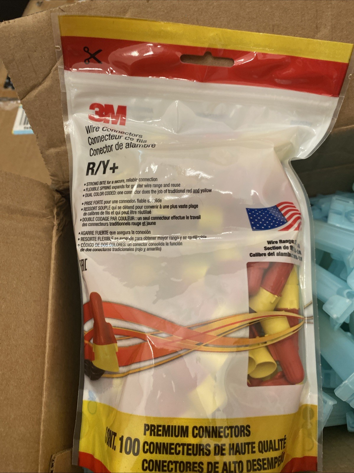 3M DBR/Y-6 Direct Bury Splice Kit Connectors Bulk 18-10 AWG (100 Pack)