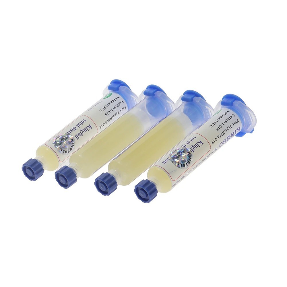 2 Pcs 10cc RMA-218 Solder Paste Flux PCB Repair Tools for BGA, SMD, LED & Chips