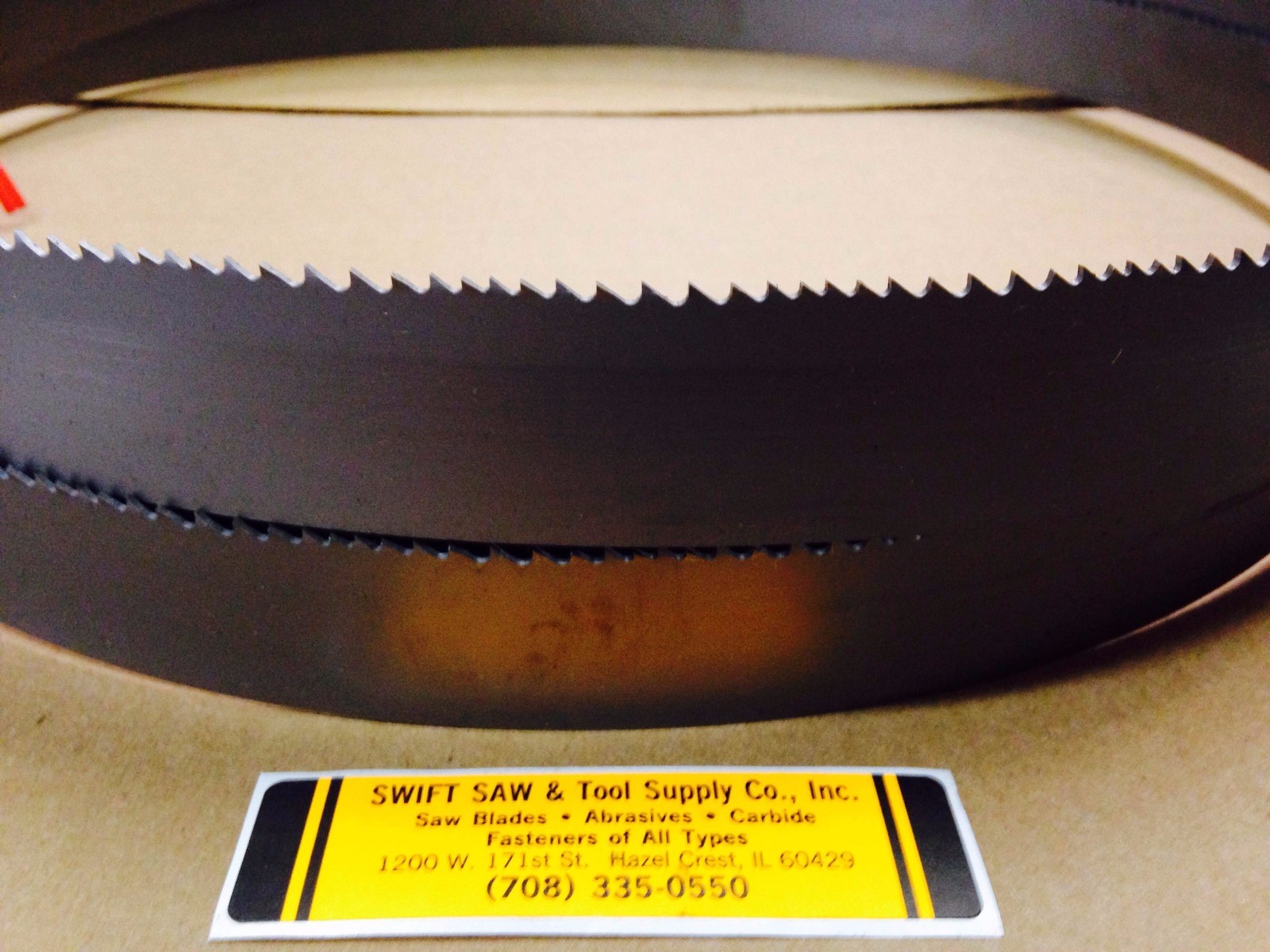 144″ (12’0″) X 1-1/4 X .042 X 4/6T COBALT BIMETAL BAND SAW BLADE DISSTON USA