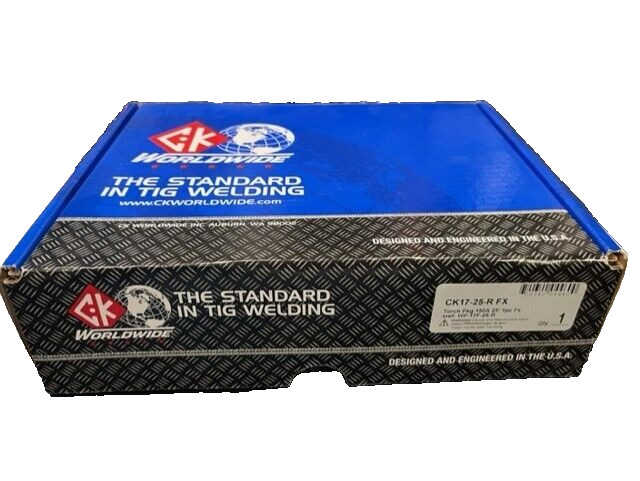 CK17 Air Cooled TIG Torch Kit Flex 150A 1-Pc (xref: WP-17F-25-R) CK17-25-R FX