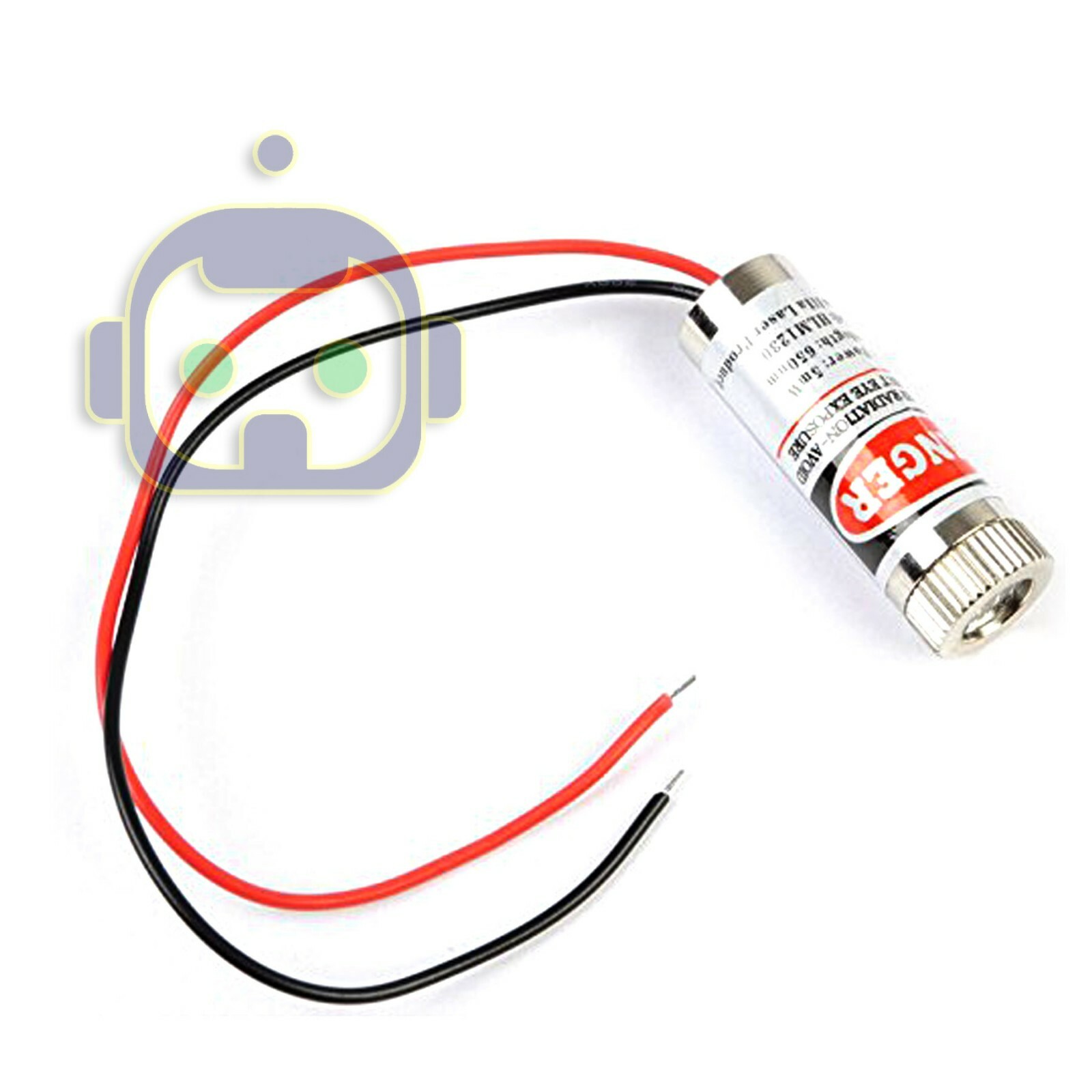 650nm 5mW Red Laser Line Module Focus Adjustable Laser Head 5V M201