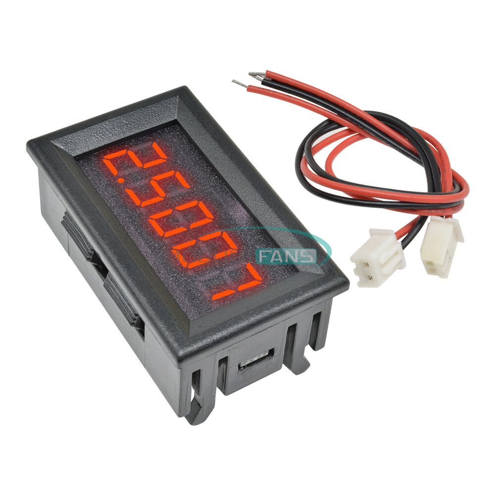 DC 0-4.3000-33.000V Red 5 Digit Precision Digital Voltmeter Voltage Panel Meter-