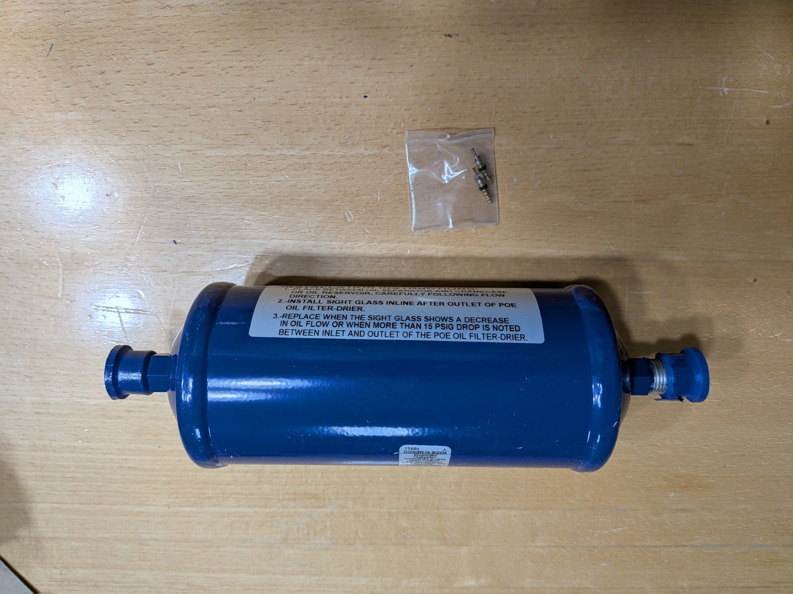 NOS EMERSON AOFD-553 REFRIGERANT OIL FILTER DRIER