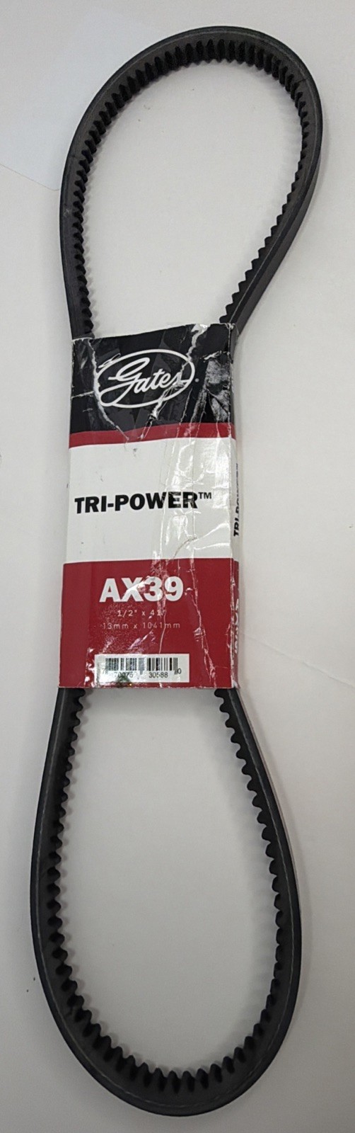 NEW, GATES AX39 TRI-POWER 9012-2039 EXHAUST, 90-8059