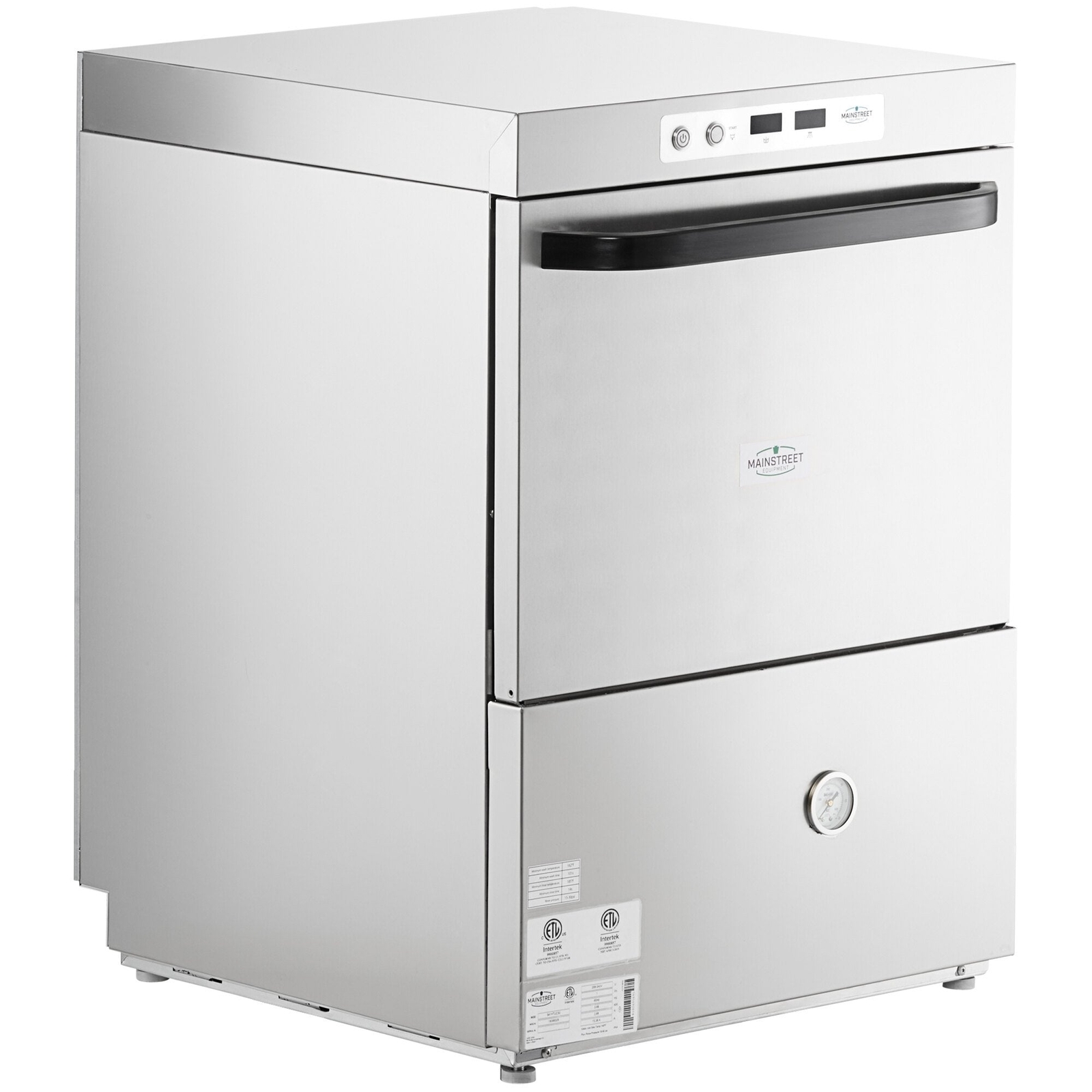 High-Temperature Undercounter Dishwasher – 208V/240V, 1 Phase