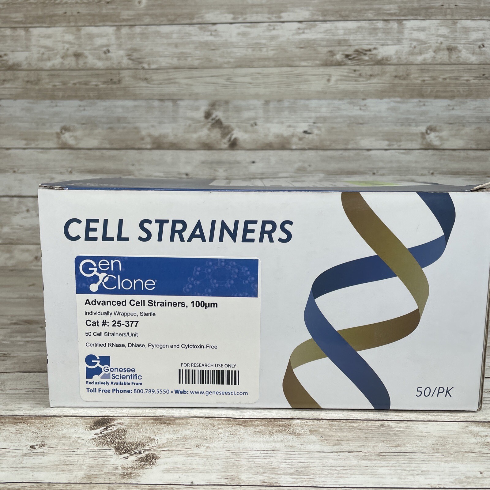 Gen Clone Advanced CELL STRAINERS #25-377, 100μm (50 Units) 07/2025