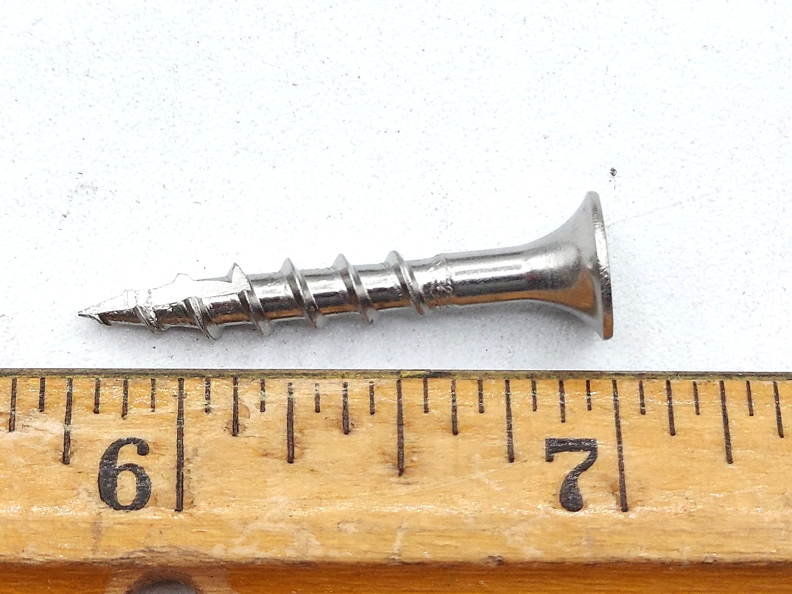 1-1/4″ T20 Star Drive #8 Flat Head Wood Screws 316 Marine Stainless Steel 200/ea