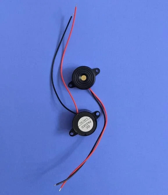 1 Ea Piezo Electronic Tone Buzzer Alarm Sound Mounting Holes 3-24VDC -Mr Circuit