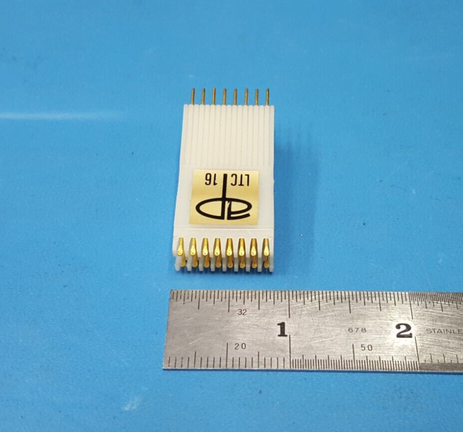 IC TEST CLIP, 16 PIN, 2X8, Prototype AP, 923739-16, DIP, 0.3″ (7.62mm) LTC-16/3