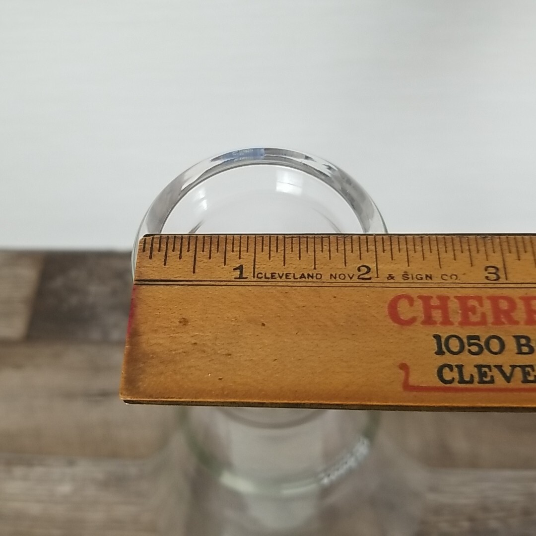 Laboratory Glass Flask Pyrex 4000ml Erlenmeyer Flask Heavy Rim Large/ England