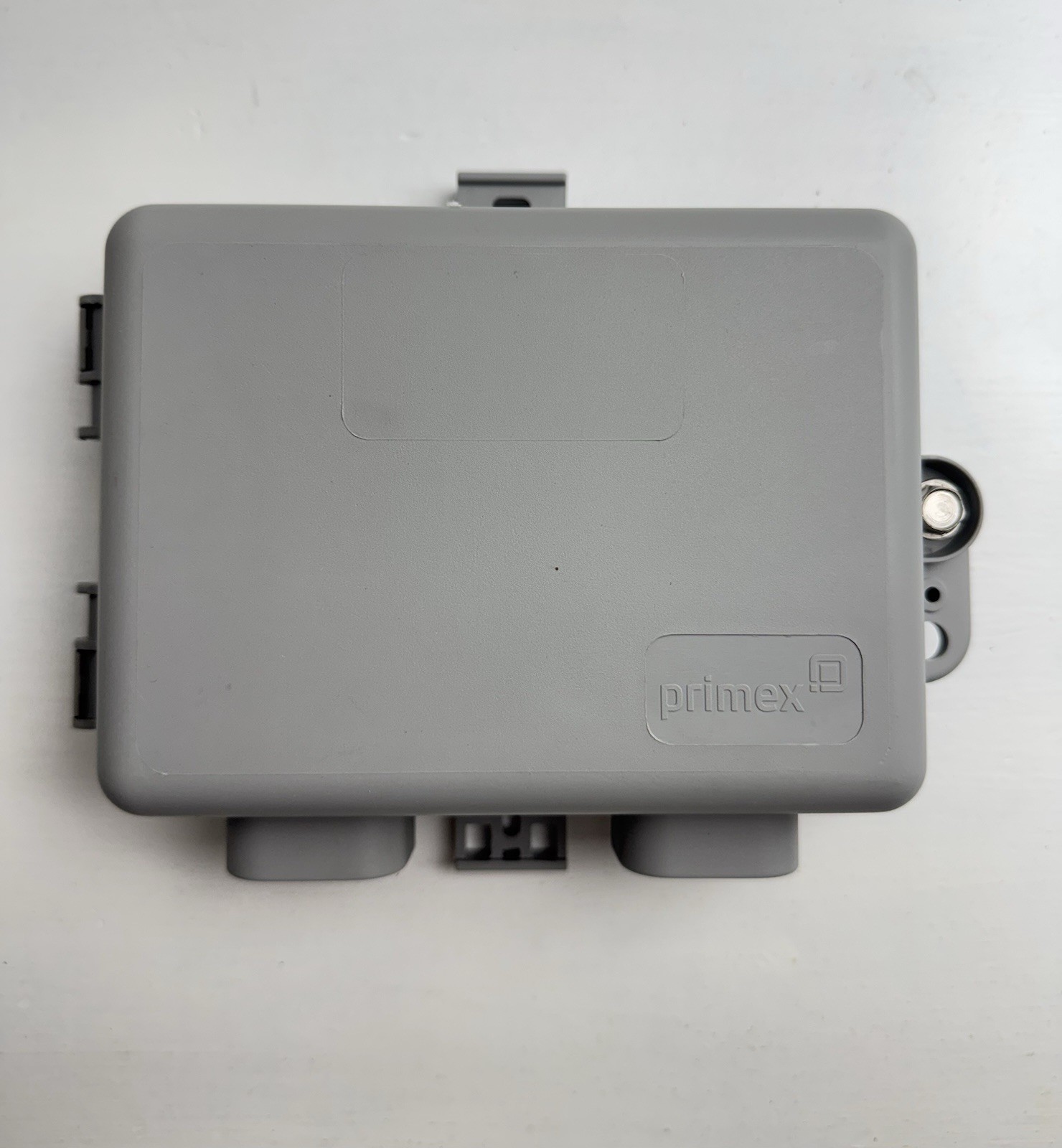 Primex Weatherproof Outdoor Network Cable Enclosure Fiber Coax Gray New