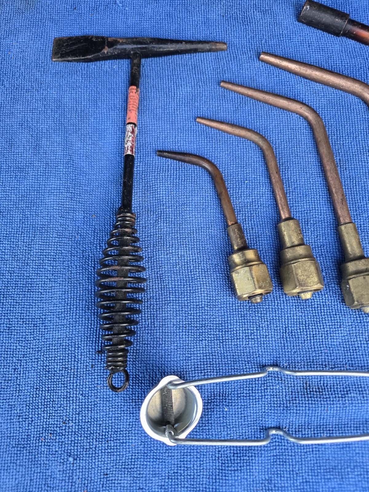 Victor Brazing Tips Lot With Rosebud Attachment And Striker
