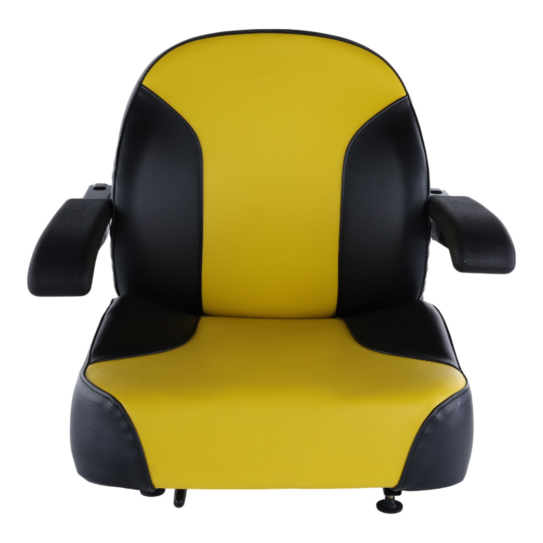 Yellow Zero Turn Mower Cub Cadet Seat