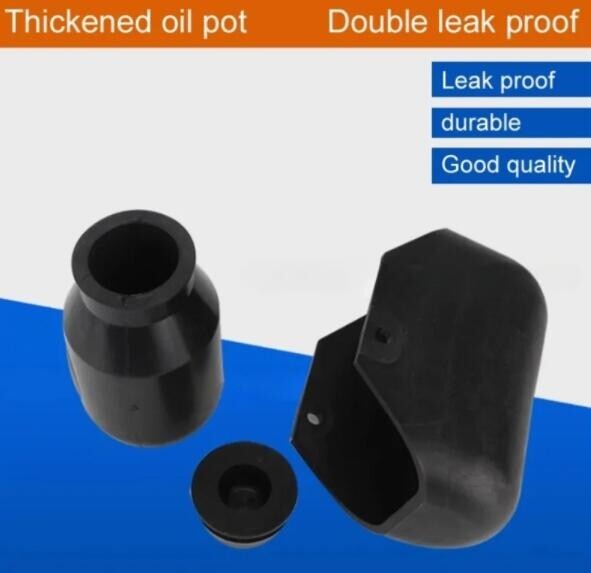 1 Set Forklift Car Cylinder Parts Manual Hydraulic Van Oil pot+cover+Stopper
