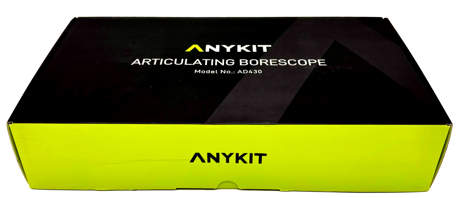 Anykit AD430 Portable Articulating Borescope 4.3-Inch Display Inspection Camera
