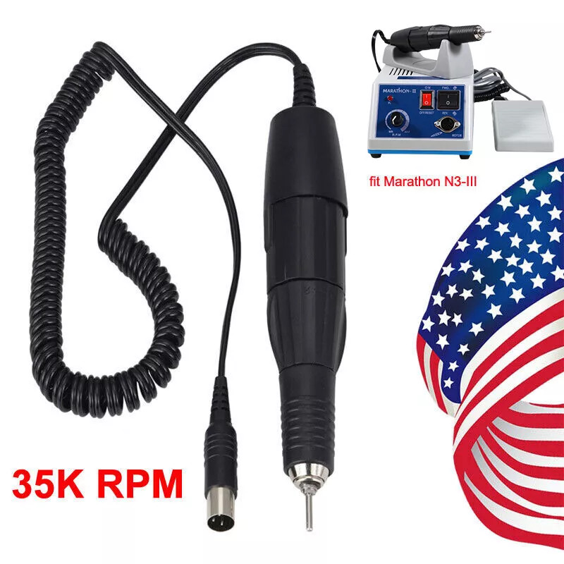 Dental Lab Marathon-III Electric Micromotor Polishing / 35K rpm Motor Handpiece