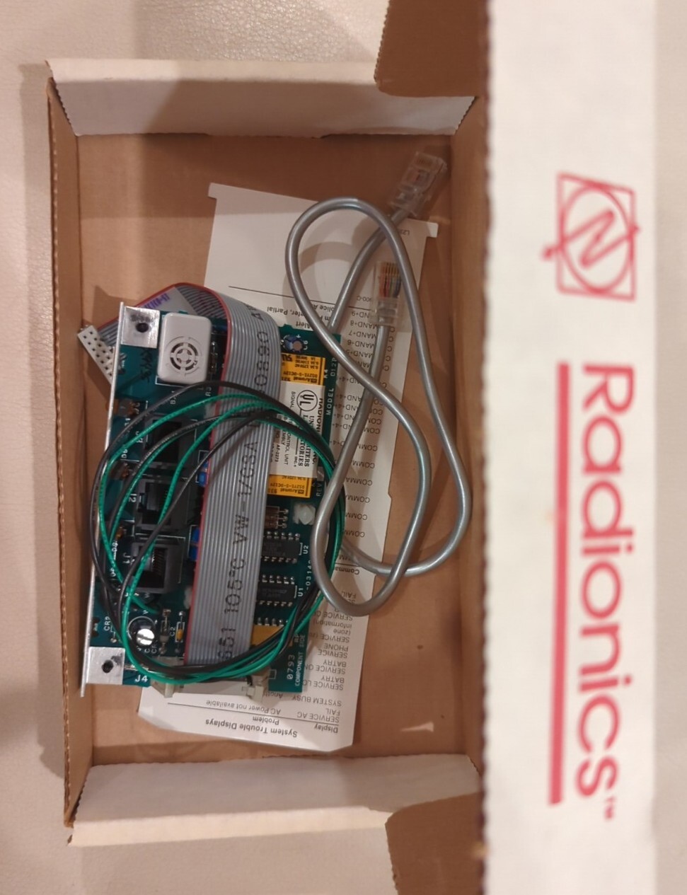 Radionics D128 Dual Phone Lines Switcher – Listed As Used But Believed To Be New