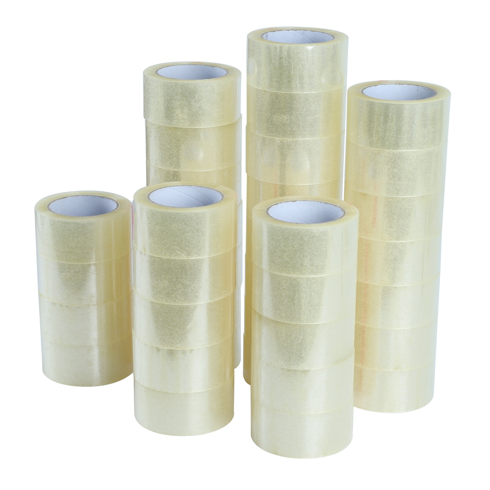 Clear Packing Tape 36 Rolls 2″ x 110 Yards (330′ ft) 1.6 Mil Box Carton Sealing