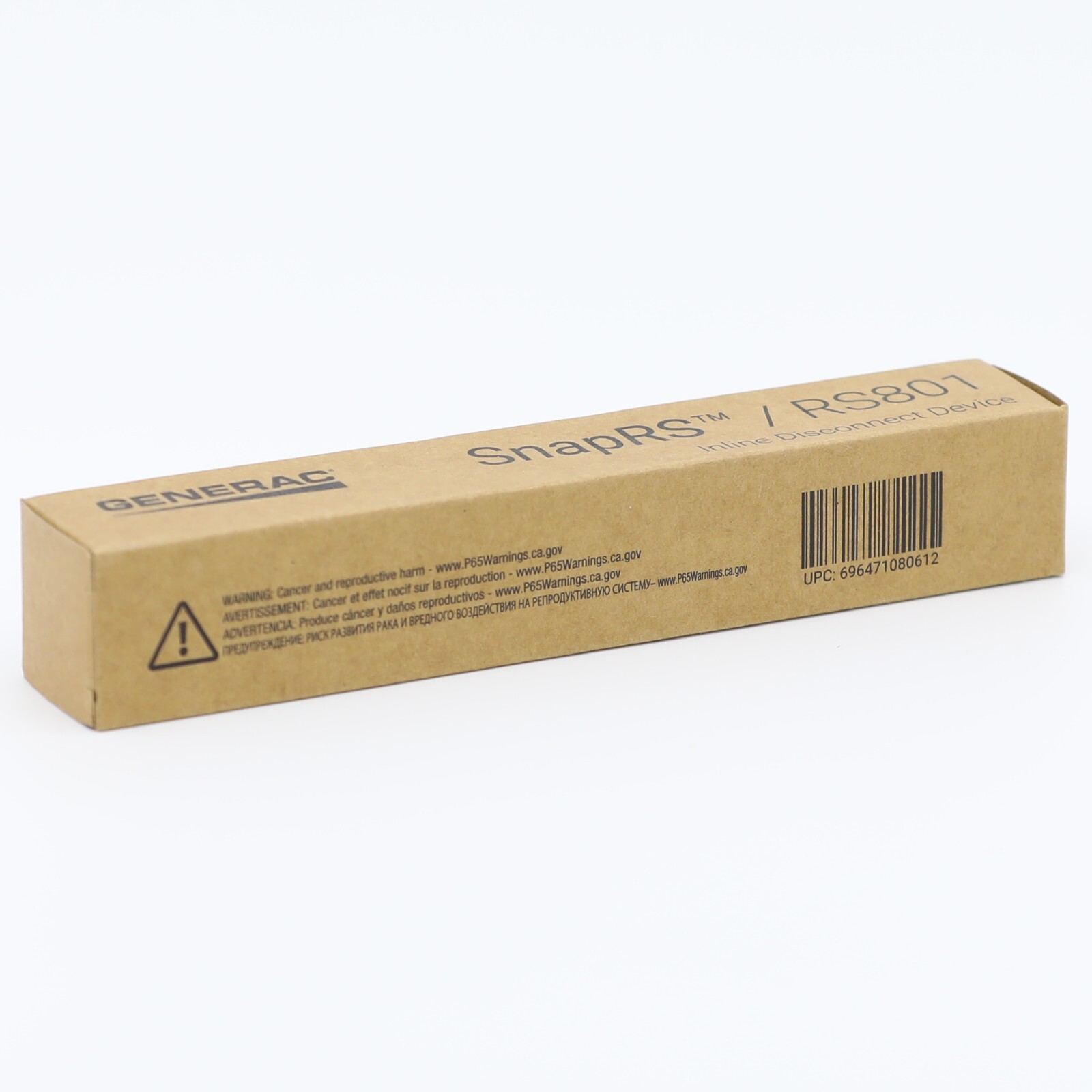 Generac SnapRS RS801 Inline Disconnect Devices APKE00011