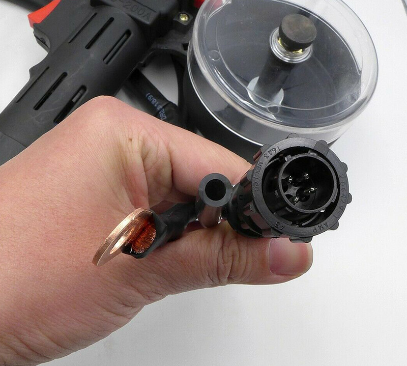 Intbuying New Aluminum Spool Gun Fit Miller 210 Spoolmate 3035 (5M cable ,DC24V)