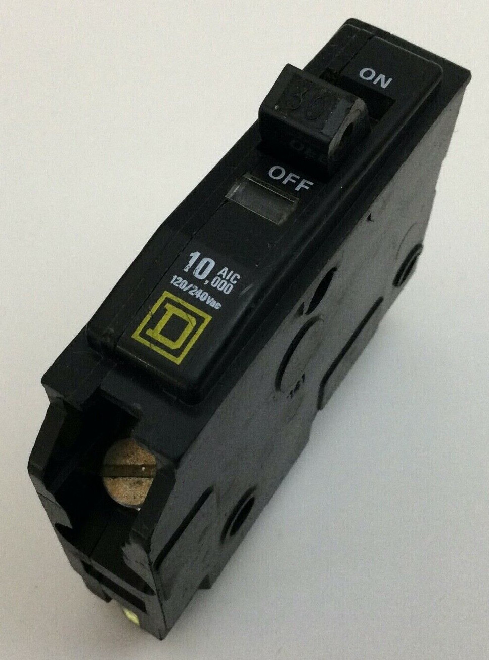 SQUARE D QO130 30A 1 POLE 30 AMP CIRCUIT BREAKER TYPE QO