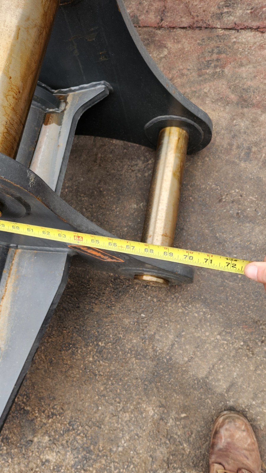 SEVERE DUTY CAT 330 336 DB Linkage Root Rake Excavator Stump Demo 90mm 100mm Pin