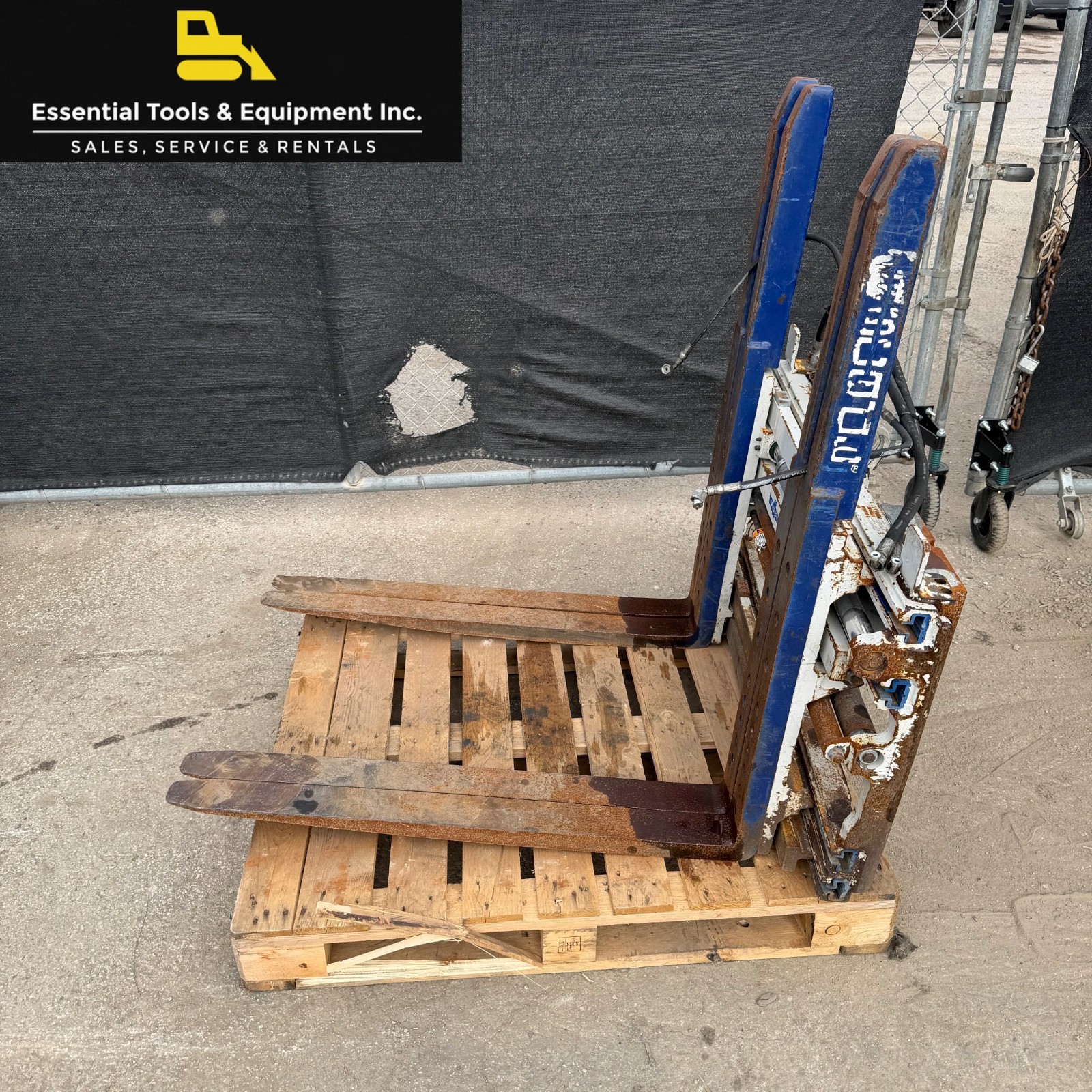 Cascade Single-Double 8,000 Lbs Pallet 42» Forklift Attachment Class III 3