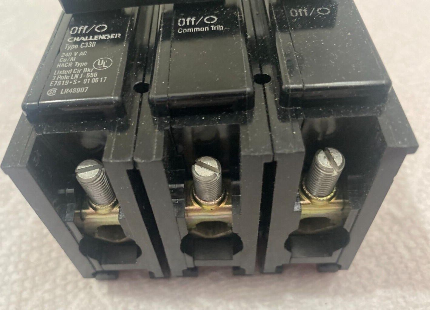Challenger C330 Circuit braker 30 Amps 3 Pole NEW, open box