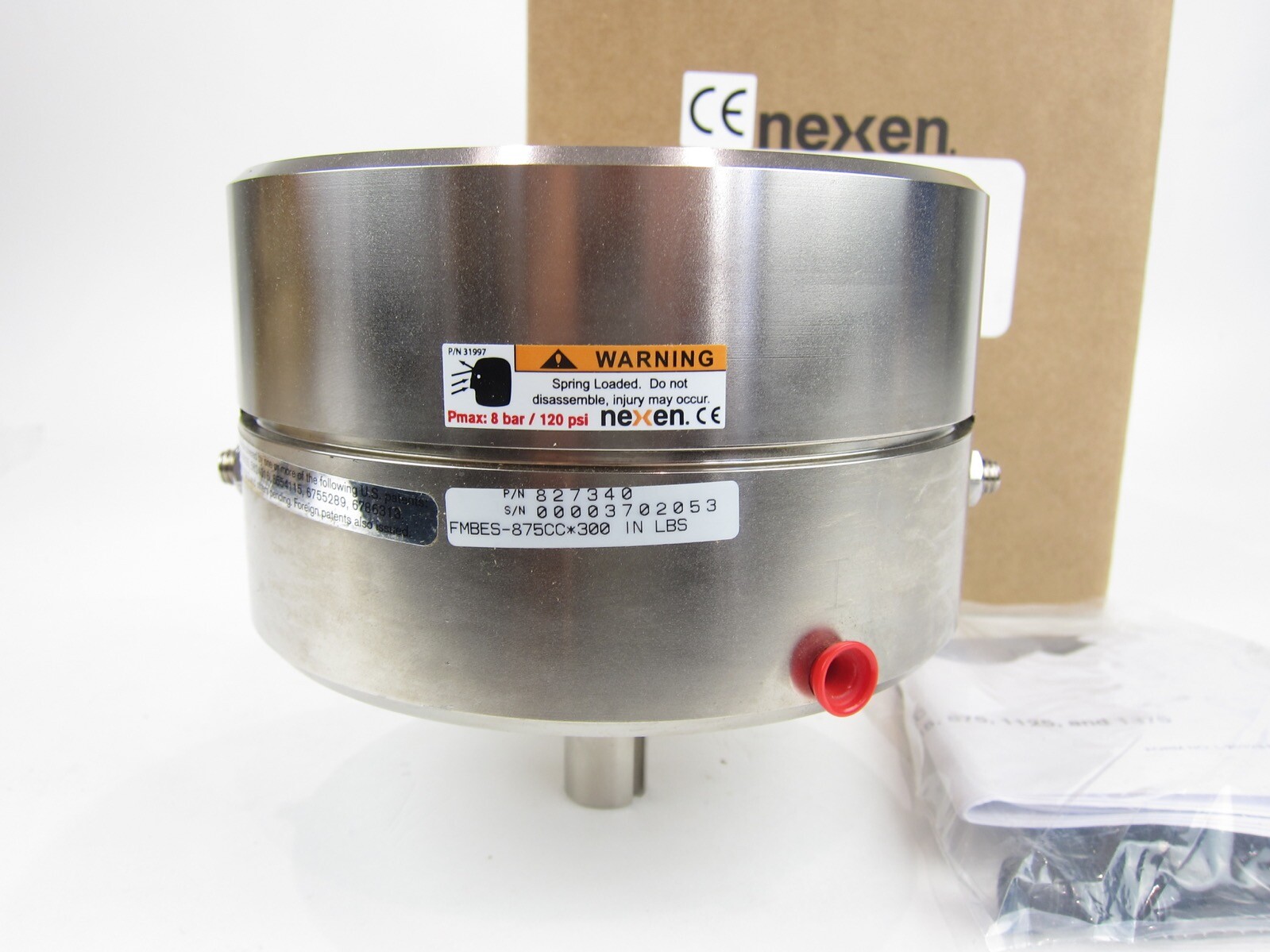 New Nexen 827340 Friction Brake FMBES-875CC 300 IN LBS