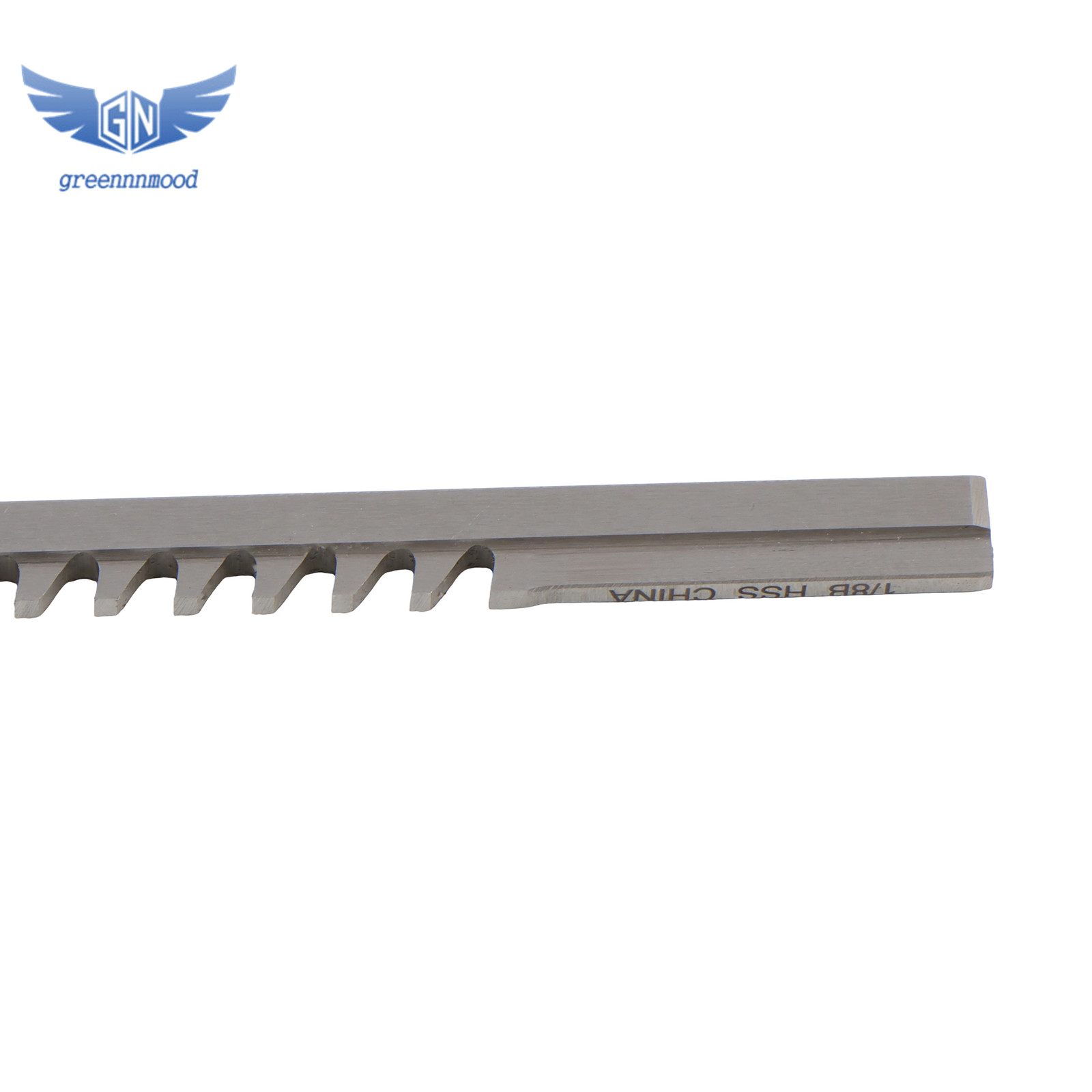 1/8″ B Type 3/16″ × 6-3/4″ High Speed Steel Standard Keyway Broach With Shim