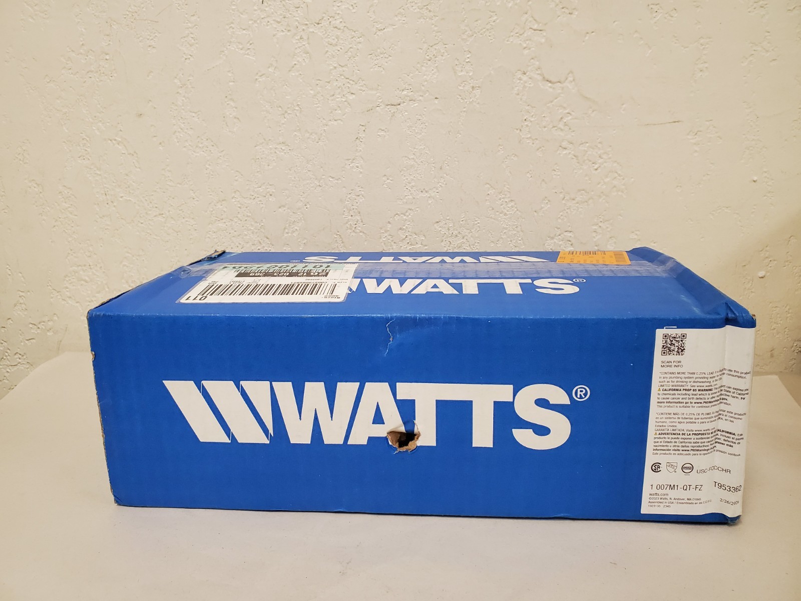 Watts 1 in. Bronze Double Check Valve Backflow Preventer Assembly (007M1-QT-FZ)