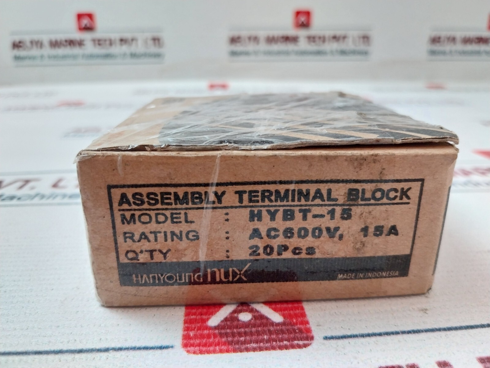 Lot of 5X Hanyoung Nux HYBT-15A Assembly Terminal Block AC 600V MAX 15A